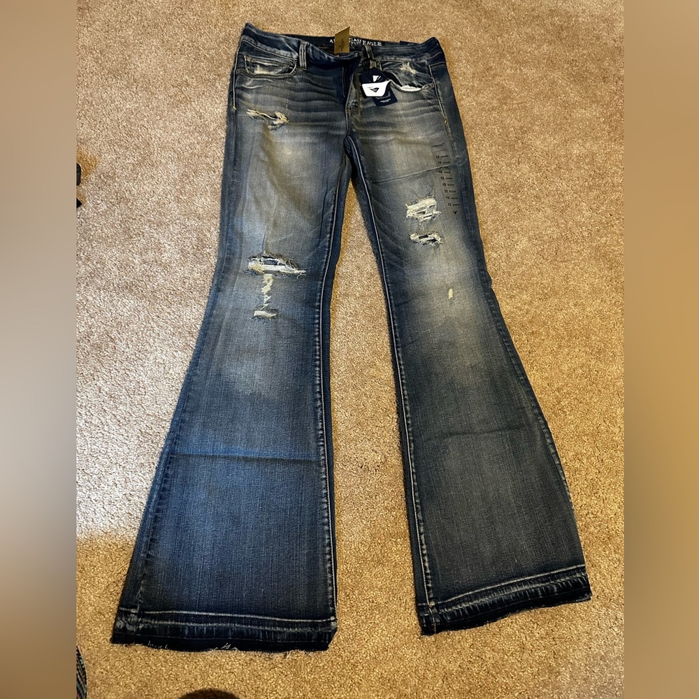 American Eagle Boho Artist Super Stretch Jeans